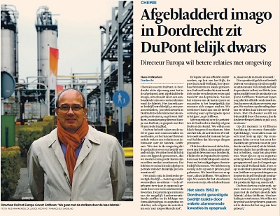 Directeur DuPont Europe in het FD